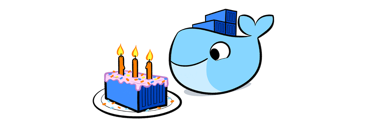 Docker's 3rd birthday celebration